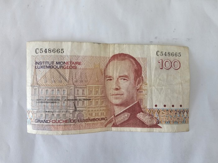 Luxemburg 100 Francs 1993