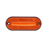 Lampa laterala LED galbena cu suport 120 mm 12-24V Breckner Germany