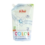 Detergent lichid KLAR Eco Sensitive pentru rufe colorate 1.5L