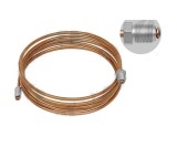 Conducta frana cupru cu niplu diametru 4,75 mm, filet exterior, Grosime perete 0,9 mm, filet M10x1/M12x1, lungime 4000 mm