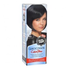 Vopsea de par Silk&amp;Shine, 1 Negru, 50ml, Gerocossen