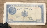 (BNK A) Romania bancnota 5000 lei 20 ,artie 1945