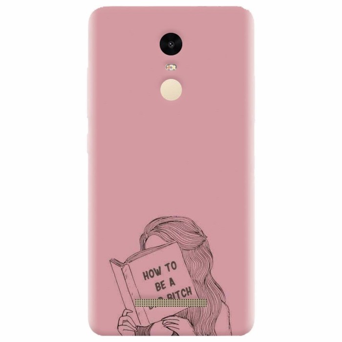 Husa silicon pentru Xiaomi Remdi Note 3, How To Be A Bad