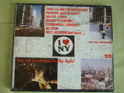 2 CD la pret de 1 - JAZZ AND SOUNDS FROM THE BIG APPLE ! - CD Originale ca NOI foto