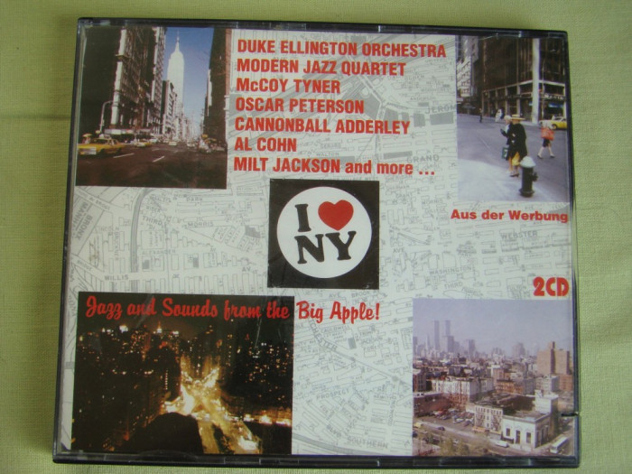 2 CD la pret de 1 - JAZZ AND SOUNDS FROM THE BIG APPLE ! - CD Originale ca NOI