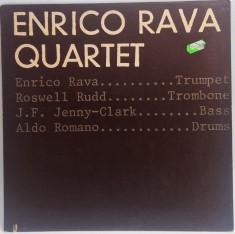 Enrico Rava Quartet - Enrico Rava Quartet NM / VG+ vinil LP disc jazz contemporan impro ECM SUA 1979