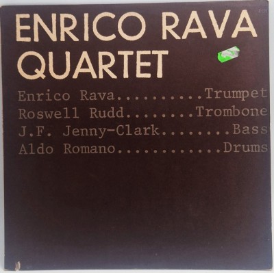 Enrico Rava Quartet - Enrico Rava Quartet NM / VG+ vinil LP disc jazz contemporan impro ECM SUA 1979 foto
