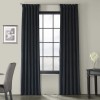 Draperie din catifea cu rejansa din bumbac tip fagure, Madison, 200x210 cm, densitate 700 g/ml, Aegean, 1 buc