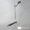 Coloana Dus Inox Lucios Argintiu Negru 11211BH/C ModernLight Concept