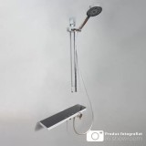 Coloana Dus Inox Lucios Argintiu Negru 11211BH/C ModernLight Concept
