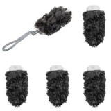 Set de 6 Pamatuf Negri cu Maner și 5 Rezerve pentru Curățare, CMCLASS