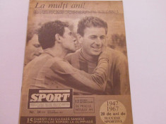 Revista SPORT-nr.24/12.1967 (Gheorghe Constantin - Steaua Bucuresti) foto