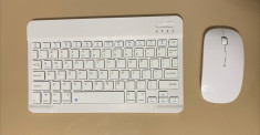 Tastatura tableta mini bluetooth+mouse foto