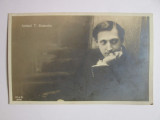 Carte postala foto cu actorul rom&acirc;n de teatru Tony Bulandra necirulată cca 1915, Necirculata, Fotografie