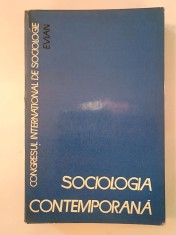 Sociologia contemporană: Al VI-lea Congres mondial de sociologie - Evian (1967)