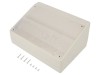 Carcasa Desktop GAINTA G1500, ABS, Capac Aluminiu, Gri, Spatiu Afisaj, 220x156x100mm