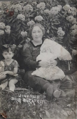 1925 foto tip CP atelier Herscovici &amp;amp; Beck / T&amp;acirc;rgu Neamț / Baile Baltatesti rar foto