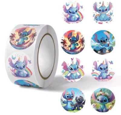 Set 100 stickere copii Stitch Disney foto