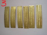S S9 - Grade militare - metalice auriu - comunism - plutonier adjutant