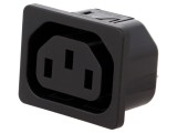 Conector Alimentare AC Soclu Mamă 10A 250V IEC 60320 IP30