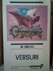 Ion Minulescu - Versuri (Editia: 1989) foto