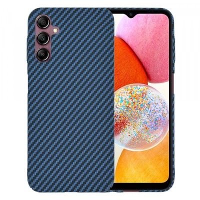 Husa pentru Samsung Galaxy A14 A145 / A14 5G A146, Techsuit, Carbonite FiberShell, Turcoaz foto