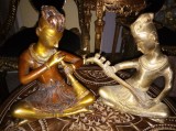 Superbe sculpturi in stilul Art-Deco din bronz masiv