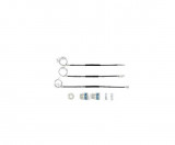 Kit reparatie macara usa VW Polo (6R), 08.2009-12.2017, usa fata, partea Dreapta