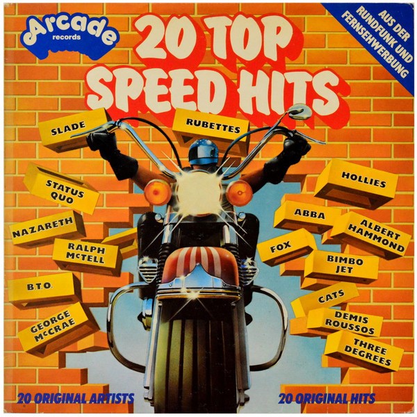Vinil LP Various &lrm;&ndash; 20 Top Speed Hits (VG+)