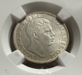 200 Lei 1942 Argint, Romania, NGC MS63
