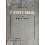 PROCEDEE DE FUNDATII VOL.2 METODE DE EXECUTARE-HUGO LEHR-256769
