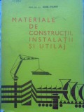 Materiale Constructii, Instalatii, Utilaj - Igor Ivanov, 1975, Revista Constructii, 466 pagini, Constructii, Tehnica