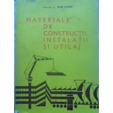 MATERIALE DE CONSTRUCTII, INSTALATII SI UTILAJ-IGOR IVANOV-231076