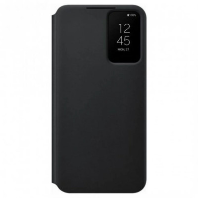 Husa Book Clear View Samsung pentru Samsung Galaxy S22 Black foto