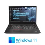 Laptop Lenovo P52s, Quad Core i7-8650U, 512GB SSD, Quadro P500, Win 11 Home