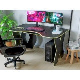 Birou Pc KL 9.0 Wenge+Galben