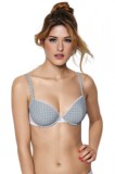 BDE10-1822 Sutien cu armatura, burete si model cu buline Beautiful Day