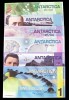 Bancnota Antarctica 1, 2, 3, 5, 10 si 20 Dolari - PNL UNC ( set x6, aceeasi # serie - vezi descriere )