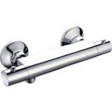 Cumpara ieftin Baterie Dus Termostatata Form&amp;Style Ari Crom Lucios, Montaj Perete, Alama, Limitator Temperatura, Siguranta 38&deg;C