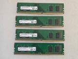 Kit memorie RAM desktop Micron 8GB (2 x 4GB) PC4 19200 DDR4 2400MHz non-ECC Unbuffered CL17
