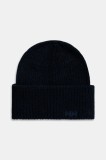 Helly Hansen căciulă SOFT RIB BEANIE culoarea bleumarin, din tricot gros, 67531