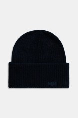 Helly Hansen căciulă SOFT RIB BEANIE culoarea bleumarin, din tricot gros, 67531