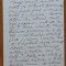 Scrisoare a poetei Claudia Millian, sotia lui I. Minulescu, catre Camil Petrescu