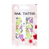 Abțibilduri pe bază de apă &ndash; Flowers &ndash; A162, INGINAILS