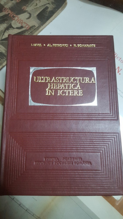 Pavel, Petrovici și Bonaparte, Ultrastructura hepatică &icirc;n ictere, 1972, 062