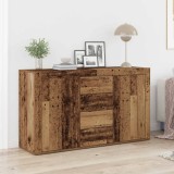vidaXL Bufet cu sertar Lemn vechi 120 x 36 x 69 cm Lemn compozit 3333863