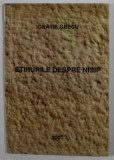 STIHURILE DESPRE NISIP, versuri de IGNATIE GRECU , 2001, DEDICATIE *