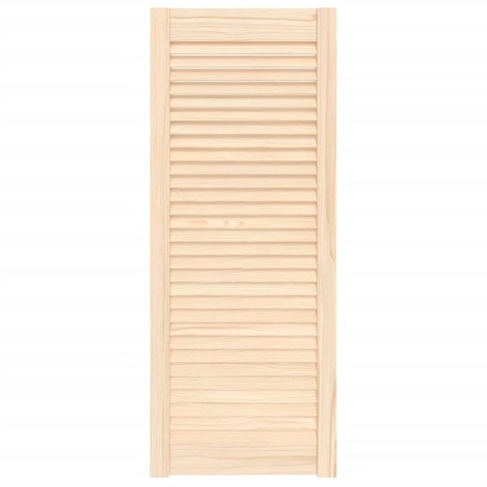 Usa de dulap cu design lambriu, 99,3x39,4 cm, lemn masiv de pin