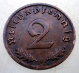2.996 GERMANIA 2 REICHSPFENNIG 1937 F, Europa, Bronz