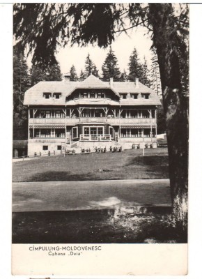 CPIB 15916 CARTE POSTALA - CAMPULUNG MOLDOVENESC. CABANA &amp;quot;DEIA&amp;quot;, RPR foto